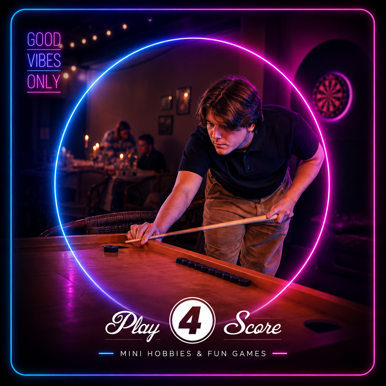Neon Mini Golf Party Room in Riga - Image 3