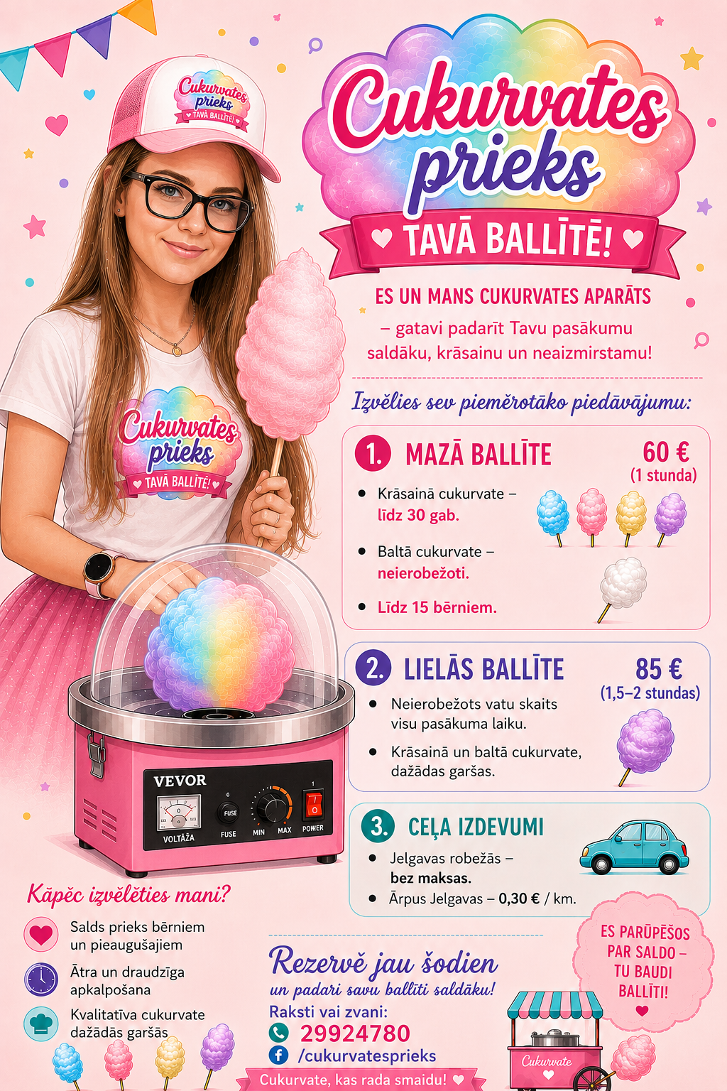 Cotton candy at your party - Image 1